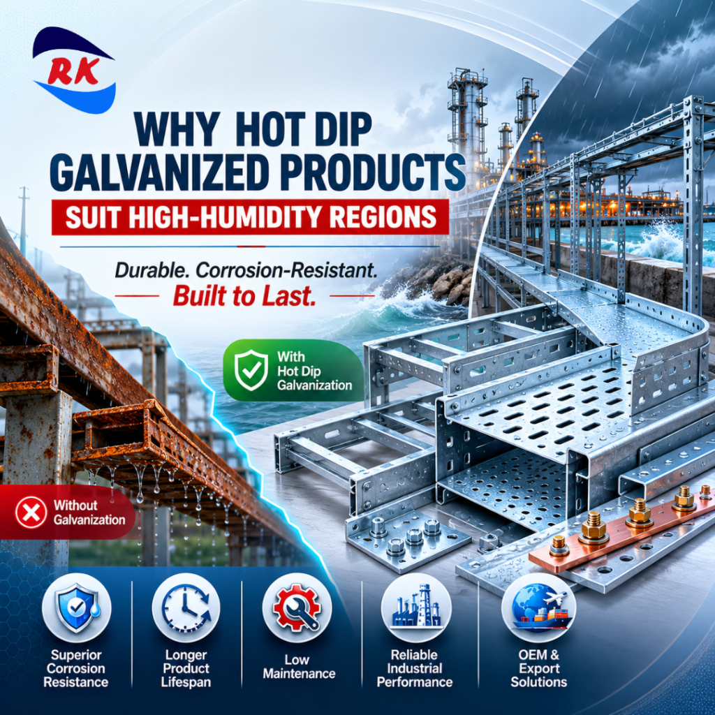 Hot Dip Galvanized Products for high-humidity industrial regions