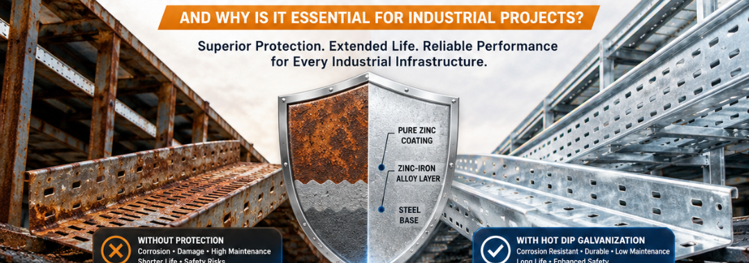 Hot Dip Galvanization for industrial projects by RK Engineering