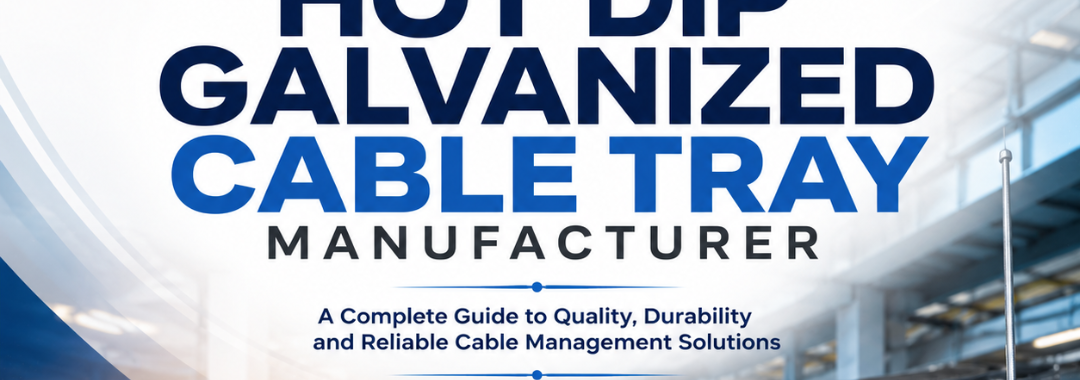 Hot Dip Galvanized Cable Tray Manufacturer industrial cable management system