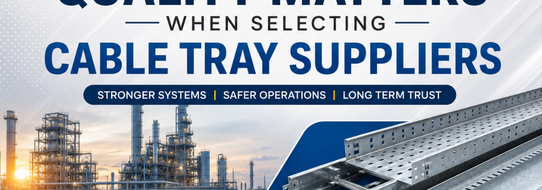 Why Quality Matters When Selecting Cable Tray Suppliers - HDG Cable Tray by RK Engineering