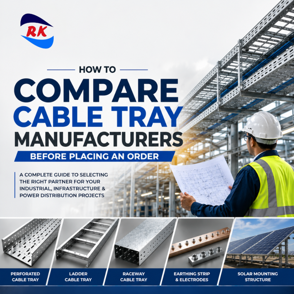 Cable Tray Manufacturer Guide by RK Engineering