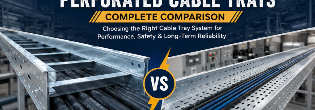 Ladder Cable Tray vs Perforated Cable Tray comparison guide