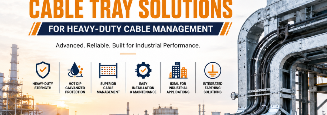 Raceway Cable Tray Solutions for Heavy-Duty Cable Management by RK Engineering