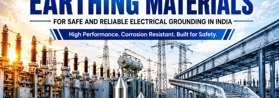 Essential Earthing Materials for Safe and Reliable Electrical Grounding in India