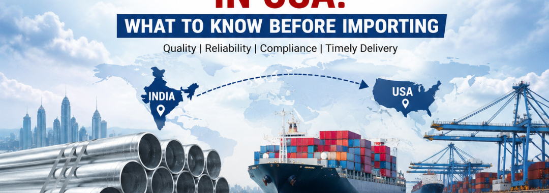 GI Pipe Suppliers in USA by RK Engineering