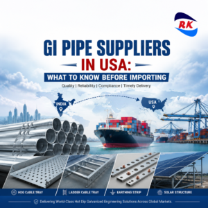 GI Pipe Suppliers in USA by RK Engineering