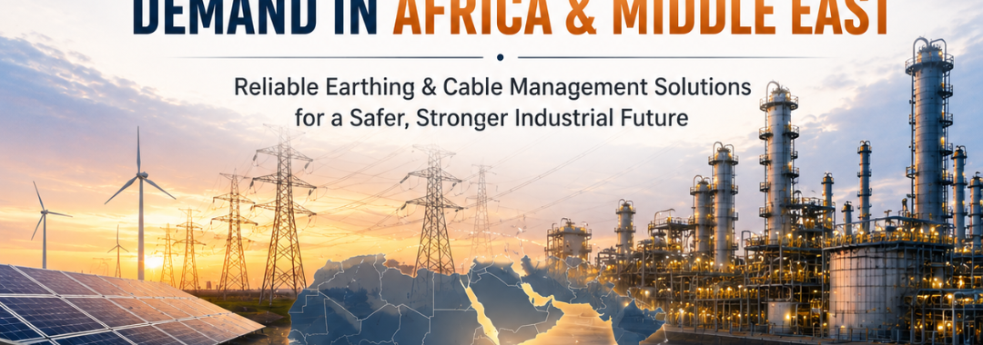 Industrial Earthing Demand in Africa & Middle East – Hot Dip Galvanized Earthing Solutions by RK Engineering