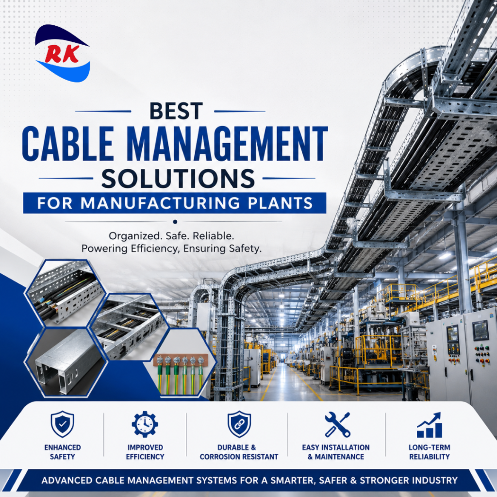 Cable Management Solutions for Manufacturing Plants