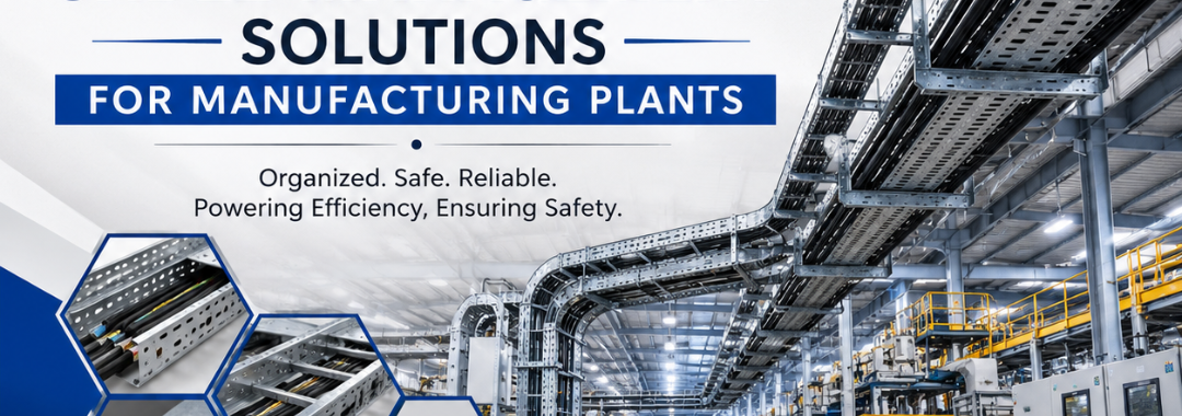 Cable Management Solutions for Manufacturing Plants