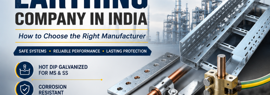 Best Earthing Company in India - Hot Dip Galvanized Earthing Solutions by RK Engineering