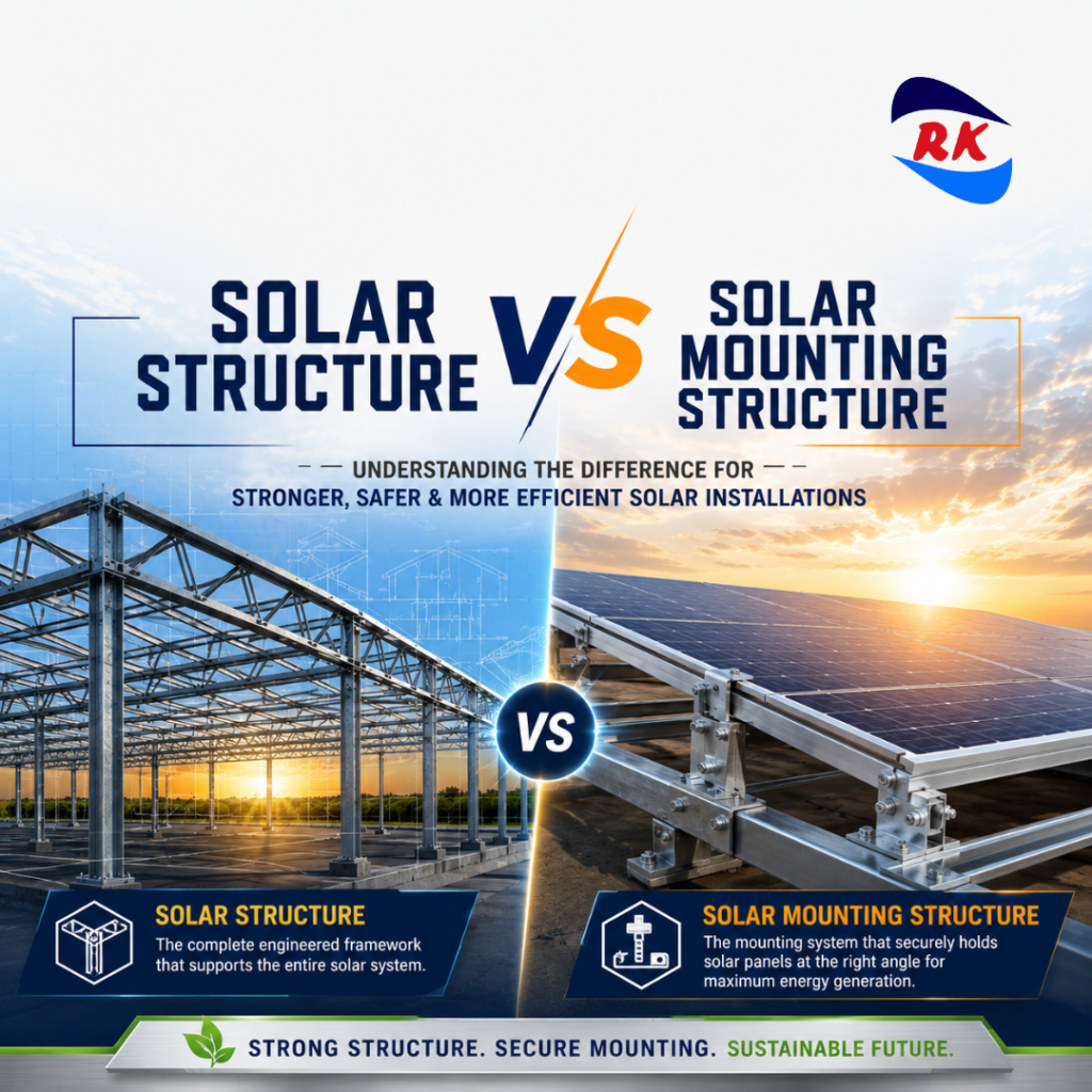 Solar Mounting Structure and Solar Structure by RK Engineering