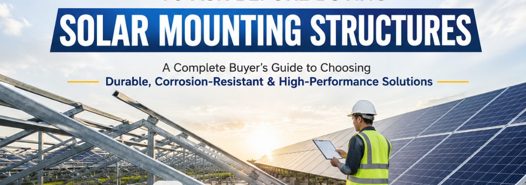 Solar Mounting Structure Manufacturer in India