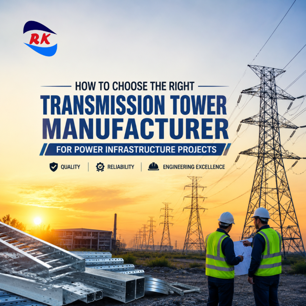 Transmission Tower Manufacturer for Power Infrastructure Projects