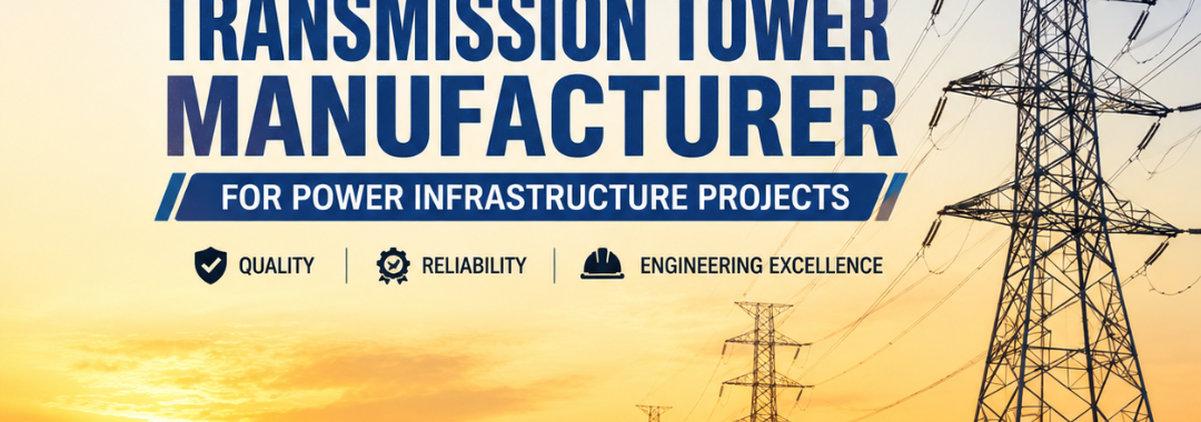 Transmission Tower Manufacturer for Power Infrastructure Projects