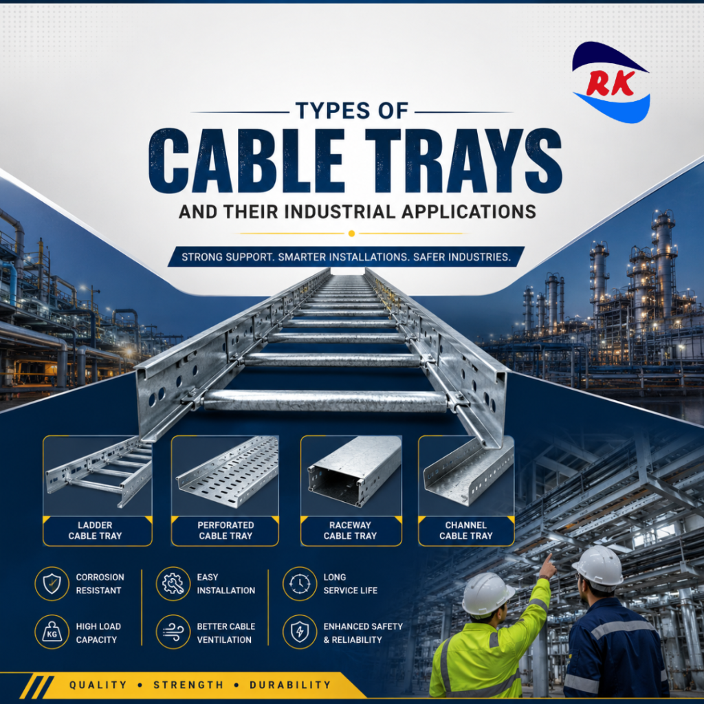 Types of Cable Trays