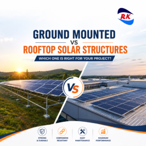 Ground Mounted vs Rooftop Solar Structures