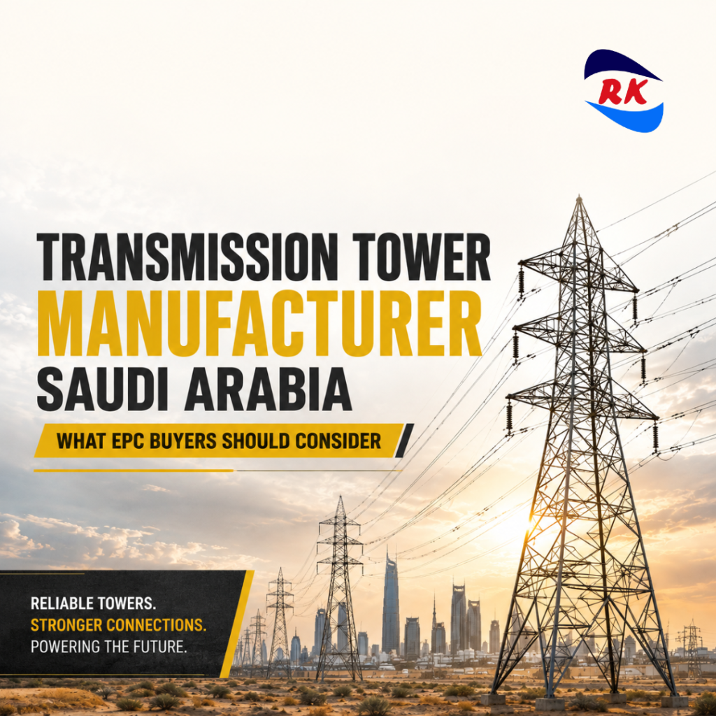Transmission Tower Manufacturer Saudi Arabia