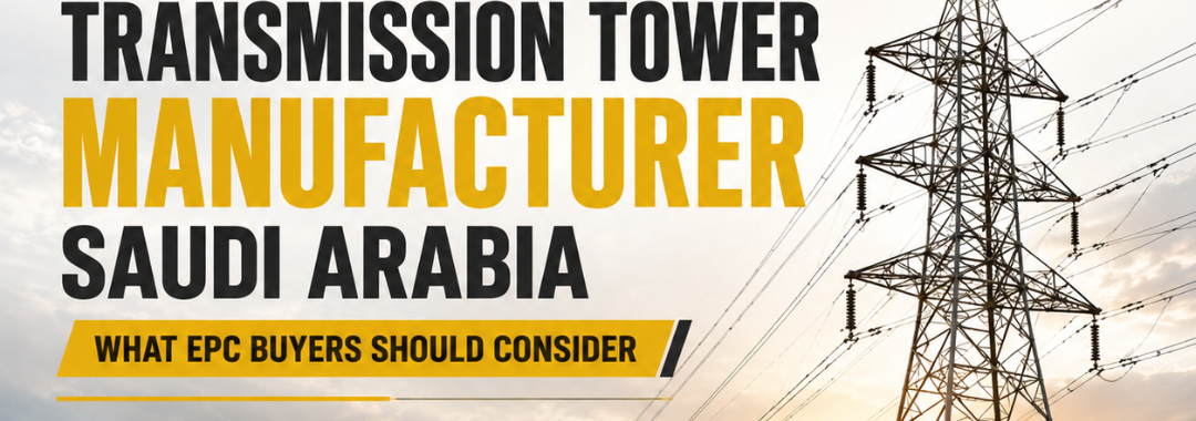Transmission Tower Manufacturer Saudi Arabia