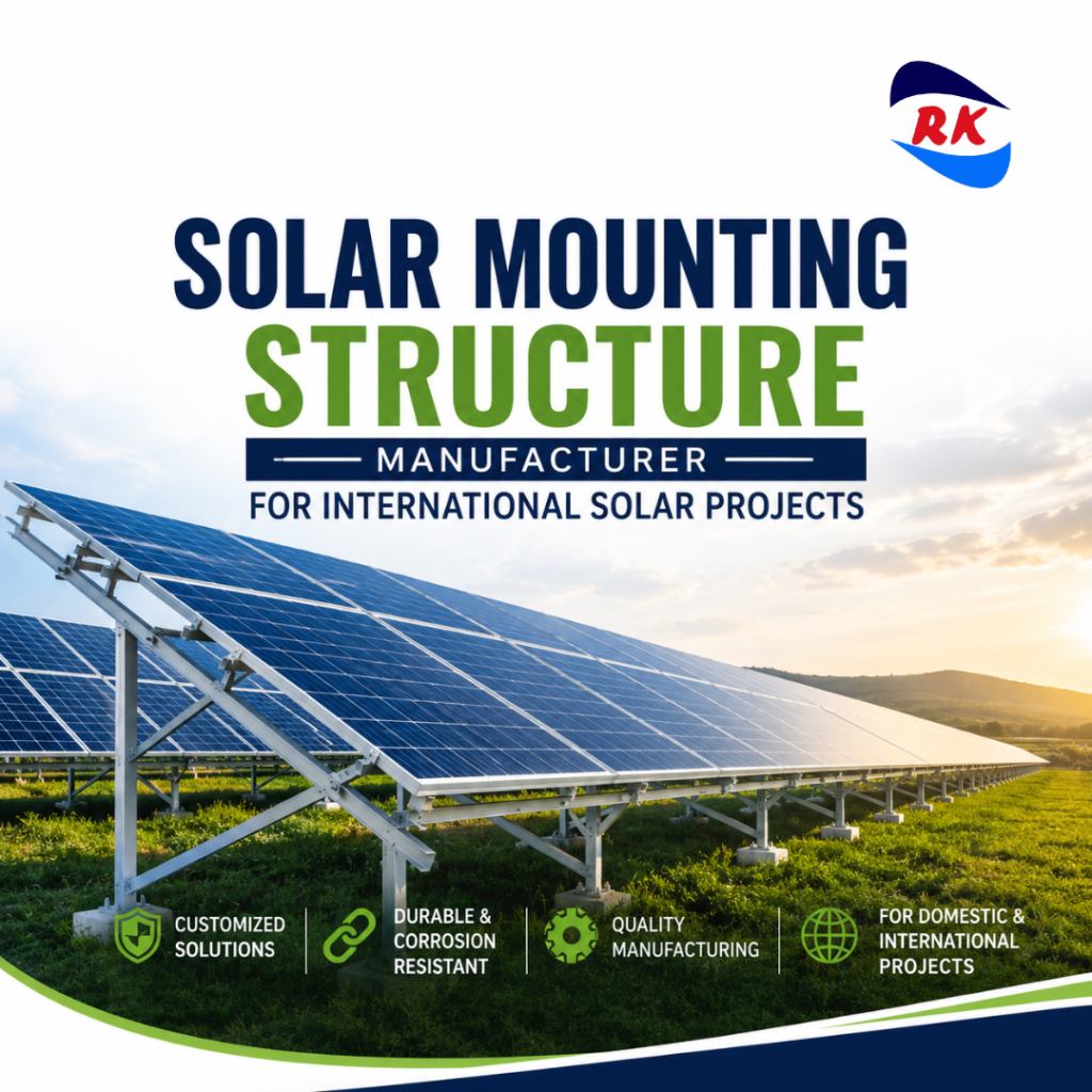 solar mounting structure for international projects