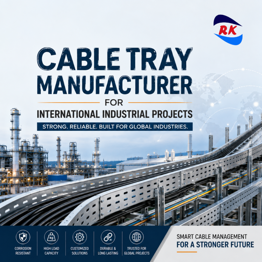 Cable Tray Manufacturer for International Industrial Projects