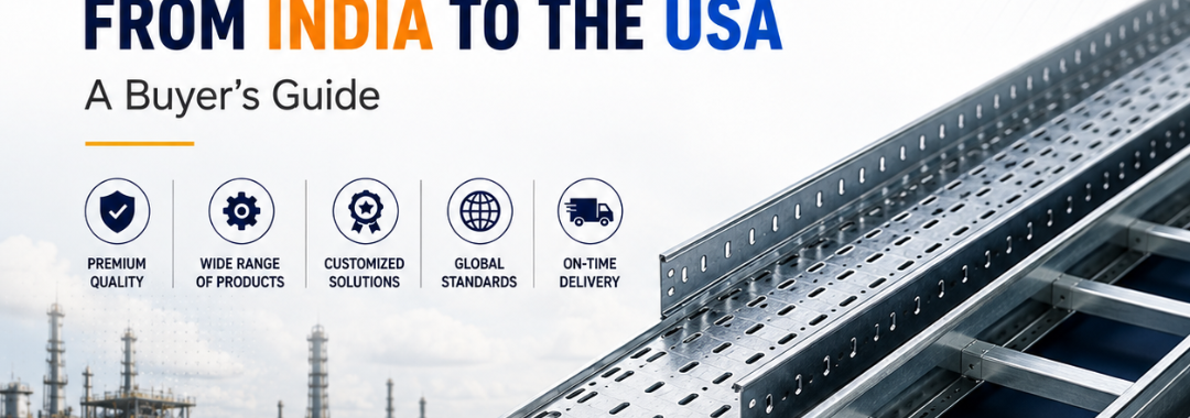 Cable tray exporter from India to the USA