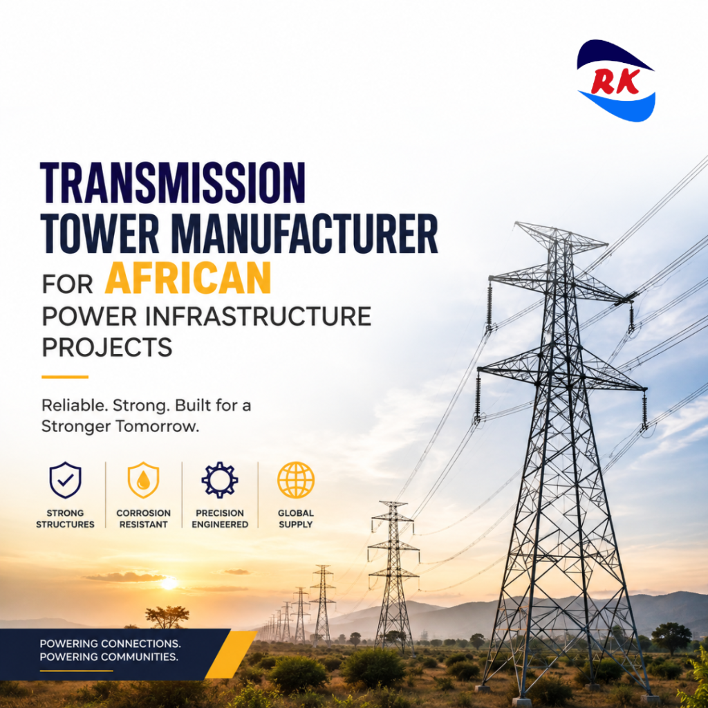Transmission Tower Manufacturer for African Power Infrastructure Projects