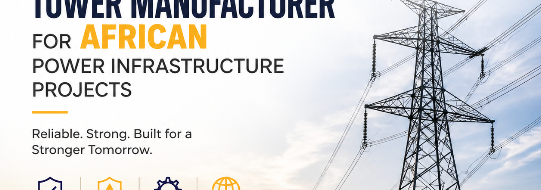 Transmission Tower Manufacturer for African Power Infrastructure Projects